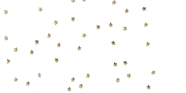 Altın Yıldız Konfeti Beyaz Arkaplana Karşı Dağınık