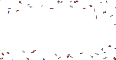 Fotokopi alanı beyaz arkaplan üzerine düşen soyut şenlik konfetisi