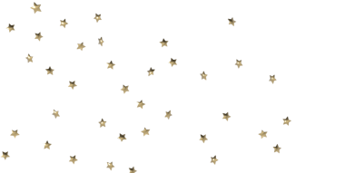 Kutlamalar ve Tatiller İçin Beyaz Arkaplanda Altın Yıldız Konfeti