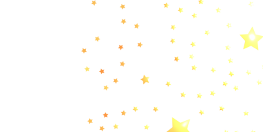 Altın Yıldızlı Gökyüzü Konfeti Beyaz Arkaplan, Kutlama Konsepti