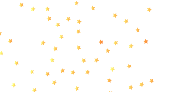 Beyaz Arkaplanda Altın Yıldız Konfeti: Kutlama Dekorasyonu