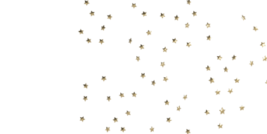 Beyaz Arkaplanda Altın Yıldız Konfeti: Kutlama ve Zarafet