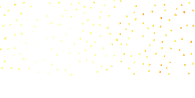 Beyaz Arkaplanda Altın Yıldız Konfeti: Kutlama ve Neşe