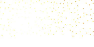 Altın Yıldız Konfeti Pırıltılı Beyaz Üzerine Soyut Arkaplan