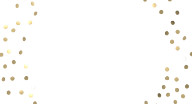 Zarif altın konfeti arka planı, basit ve çok yönlü parti tasarımı