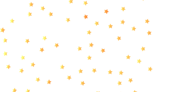 Beyaz Arkaplanda Altın Yıldız Konfeti: Kutlama ve Neşe