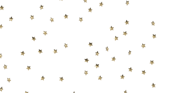 Altın Yıldız Konfeti Temiz Beyaz Arkaplan Karşısında Dağılmış