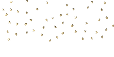 Beyaz Arkaplanda Altın Yıldız Konfeti Kutlamalar İçin Mükemmel