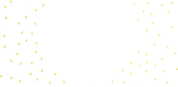 Dekorasyon ve Tasarım için Beyaz Arkaplanda Parlayan Altın Yıldızlar