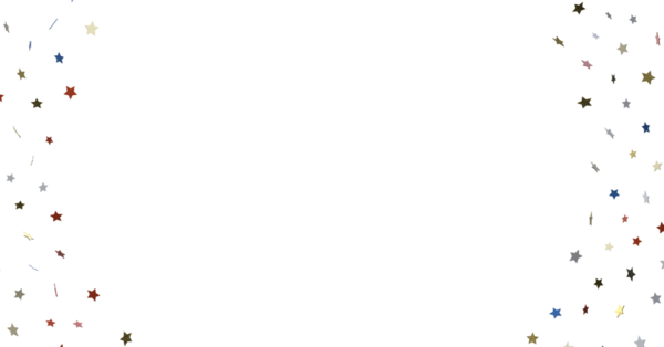 Alanı Kopyalayan Beyaz Arkaplana Düşen Soyut Renkli Yıldızlar