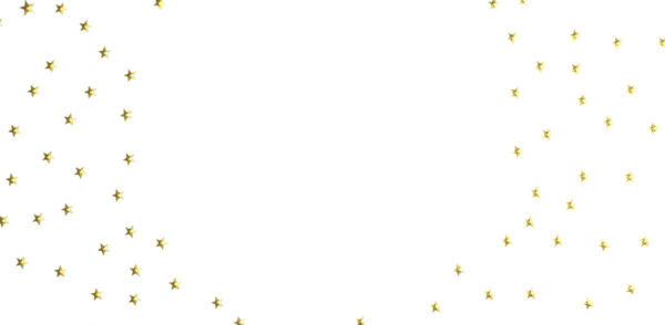 Kutlamalar ve Şenlik Teması İçin Beyaz Alanlı Altın Yıldız Arkaplanı