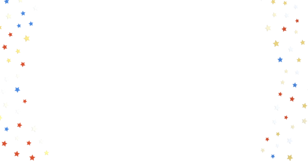 Beyaz Arkaplanda Renkli Yıldız Konfeti: Kutlama Kavramı
