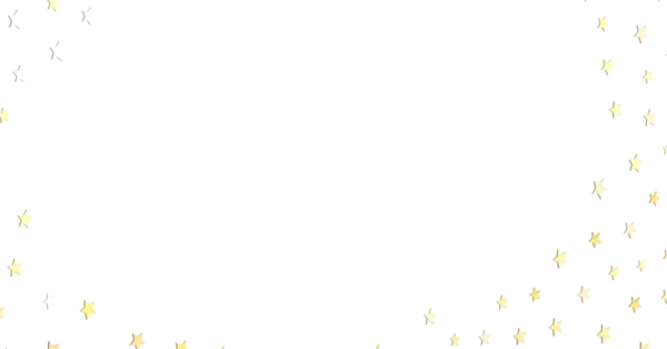 Kutlamalar ve Şenlik Tasarımları İçin Beyaz Arkaplanda Altın Yıldız Konfeti