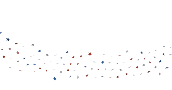 Kırmızı Beyaz ve Mavi Yıldızlar, Bağımsızlık Günü Geçmişi