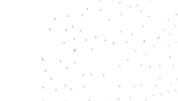 Dekorasyon ve Tasarım İçin Beyaz Arkaplanda Parlayan Yıldızlar