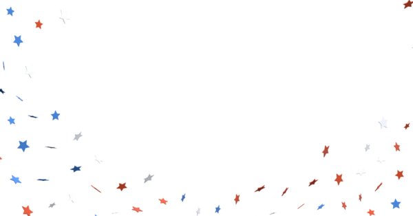 Kırmızı Beyaz ve Mavi Yıldızlar, Amerikan Bağımsızlık Günü Kutlaması