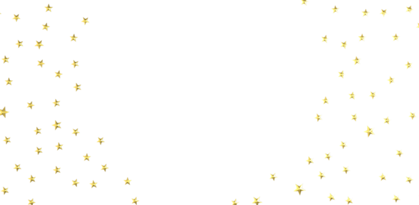Beyaz arka plandaki altın yıldızlar şenlikli kutlamalar ya da sihir yaratıyor