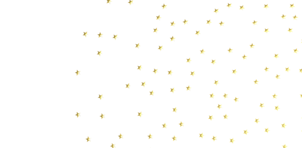 Parlak Beyaz Arkaplan Karşısında Altın Yıldız Konfeti