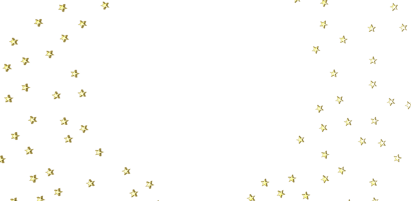 Tasarım için beyaz zemin üzerinde altın yıldız konfetisi