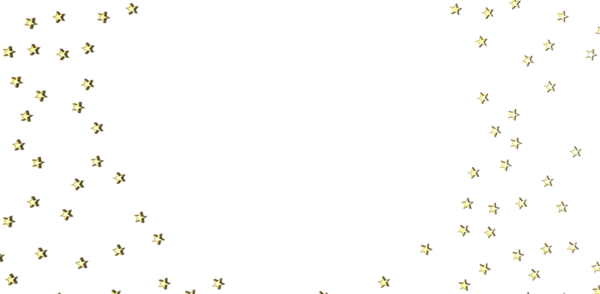 Beyaz Arkaplanda Altın Yıldız Konfeti: Kutlama ve Dekor