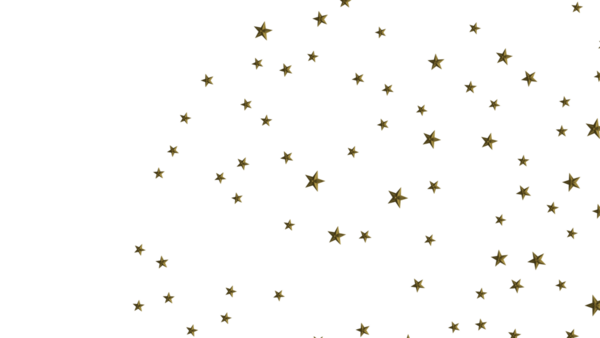 Kutlama ve Kutlama Tasarımı İçin Beyaz Arkaplanda Altın Yıldız Konfeti