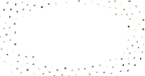 Soyut Altın Yıldız Konfeti Kutlama Arkaplanı Tasarımı
