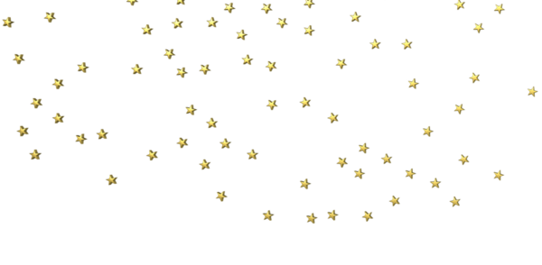 Altın Yıldız Konfeti Kutlamalar ve Şenlik Tasarımları İçin Beyaz Arkaplanda Düşüyor