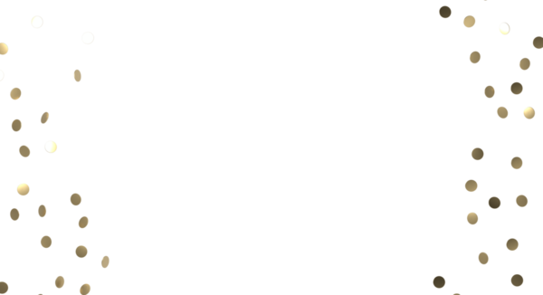 Beyaz Arkaplanda Zarif Altın Konfeti Kutlama ve Cazibe