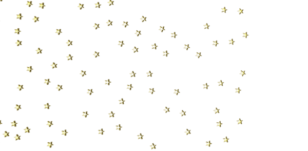 Beyaz Üzerine Dağılmış Altın Yıldızlarla Soyut Arkaplan