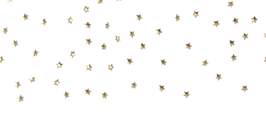 Beyaz Arkaplanda Altın Yıldız Konfeti: Kutlama ve Neşe