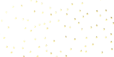 Beyaz Arkaplanda Altın Yıldız Konfeti: Kutlama ve Zarafet