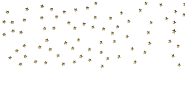 Beyaz Arkaplanda Altın Yıldız Konfeti: Kutlama ve Dekor