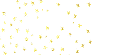 Beyaz Arkaplanda Altın Yıldız Konfeti: Kutlama ve Dekor