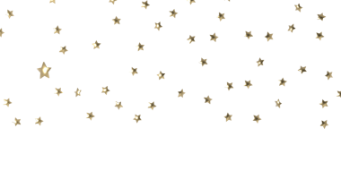 Beyaz Arkaplanda Altın Yıldız Konfeti: Kutlama ve Zarafet