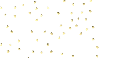 Beyaz Arkaplanda Altın Yıldız Konfeti: Kutlama Dekorasyonu