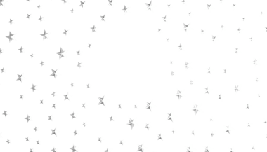 Beyaz, dekoratif tasarım üzerine soyut yıldız deseni.