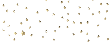 Beyaz Üzerine Altın Yıldız Konfeti: Kutlama Arkaplanı