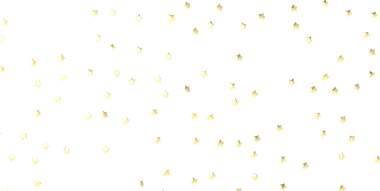 Beyaz Arkaplanda Altın Yıldız Konfeti: Kutlama ve Neşe.