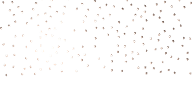 Kutlama ve Neşe İçin Beyaz Arkaplanda Parlayan Yıldızlar Konfeti