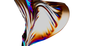 Yanardöner renkler ve parlak bir görünüme sahip soyut akış tasarımı