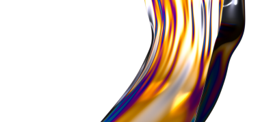 Yanardöner yansımalı soyut altın metalik şekil