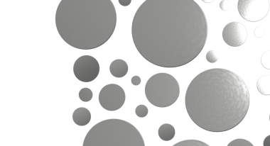 Soyut gri balon deseni, yaratıcı kullanım için basit arkaplan grafik tasarımı