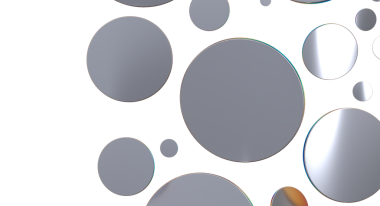 Kavramsal Tasarımlar için Beyaz Alan ile Soyut Çember Arkaplanı