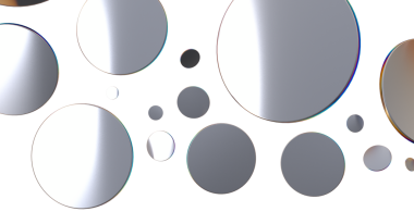 Soyut Çemberler, Modern Tasarım, Minimalist Geometrik Desen