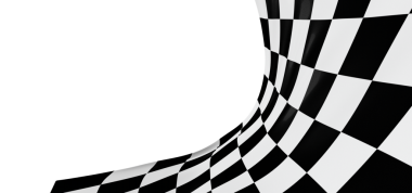 Tasarım için Beyaz Alanı olan Soyut Damga Tahtası Bayrağı