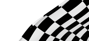 Beyaz arkaplanda soyut işaretlenmiş bayrak dalgalanması izole edildi