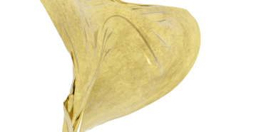 Arkaplanda Aydınlık Efektli Soyut Altın Doku