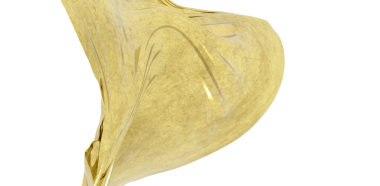 Soyut Altın Kumaş Girdap Beyaz Arkaplan, Lüks Tasarım