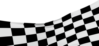 Yarış Yarışması Konseptinde Damalı Bayrak