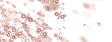 Finans ve iş kavramları için soyut yüzde arkaplan tasarımı